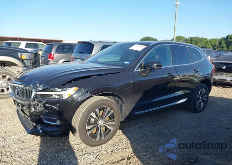 2021 Volvo Xc60 Recharge Plug-In Hybrid T8 Inscription Expression from USA, damaged, VIN YV4BR0DK8M1768946